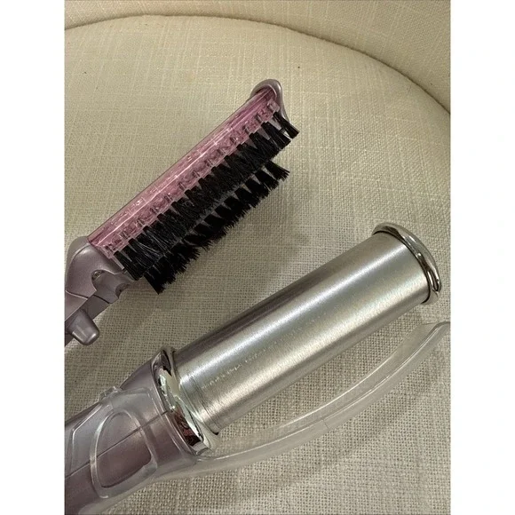 InStyler IS1001 Rotating Hot Iron Hair Styler 1.25" Barrel Works Lavender Purple - Picture 2 of 10